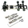 3 PCS Metal Rear Middle Drive Shaft Universal Transmission Accessories Kit for Fy-01/02/03/04/05 for Wltoys 12428 12423 12628 Rc Car view 1
