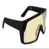 Spy Optic Gaming Monolith, Cylindrical Shield Blue Light Blocker/Gaming Glasses, Color and Contrast Enhancing Lenses, Matte Black - Happy Gaming Lenses view 3