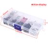 241pcs RC Screws Kit M3 Hex Screw & Screw Tray Repair Tool Hardware Fastener Set for RC Hobby Universal Accessories for Traxxas Arrma Axial Redcat SCX10 Losi HPI 1/8 1/10 Scale RC Cars Crawler view 2