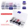 241pcs RC Screws Kit M3 Hex Screw & Screw Tray Repair Tool Hardware Fastener Set for RC Hobby Universal Accessories for Traxxas Arrma Axial Redcat SCX10 Losi HPI 1/8 1/10 Scale RC Cars Crawler view 3