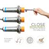 BearHoHo Escape Room Props Takagism Real Life Escape Game Close Metal Objects to Magic Metal Sensors in Sequence or Simultaneous to Open The Door Player Adventurer Puzzle Game (2 Sensors with Audio) view 2