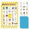 OZTEMETY Bible Bingo Card Game, Christian Sunday Church Game Party Supplies, Favors, Decorations, Gifts  24 Players Bingo Game Bible001 view 1