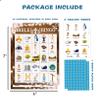 OZTEMETY Bible Bingo Card Games, Christian Sunday Church Game Party Supplies, Favors, Decorations, Gifts  24 Players Bingo Game Bible003 view 2