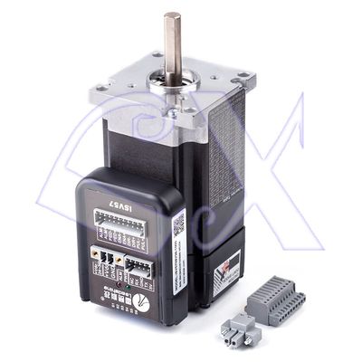Davitu Motor Driver - Leadshine ISV5709V36-1000 90W Integrated 23 servo motor ISV-B23090 Servo Motor 3000RPM Rated Speed with encoder 1000 lines