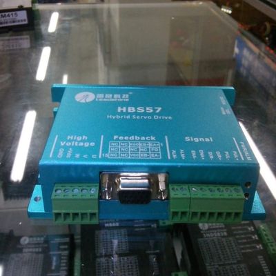 Davitu Motor Driver - Leadshine 3-phase Hybrid servo Driver HBS507 work at 24-50VDC fit the servo motor 573HBM20-EC-1000 out 2NM servo systems