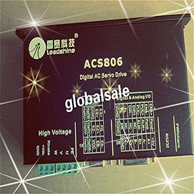 Davitu Motor Driver - ACS806 Leadshine servo driver work at 48- 80VDC Out 0A to18A work with 400W servo motor ACM604V60-01-2500 CNC