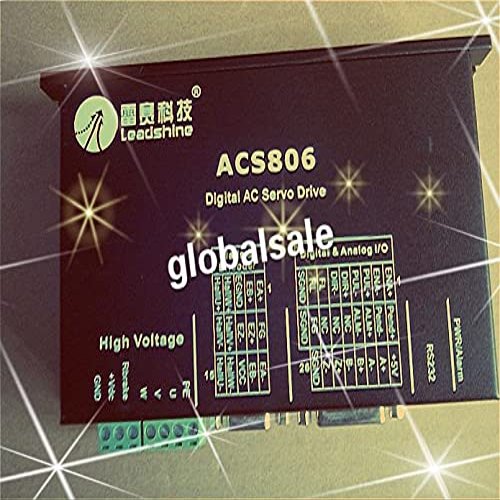 Davitu Motor Driver - ACS806 Leadshine servo driver work at 48- 80VDC Out 0A to18A work with 400W servo motor ACM604V60-01-2500 CNC