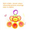 YUNLOVXEE Baby Toys, Cartoon Animal Hanging Rattle Toys, Handbells Baby Rattles, Baby Bed Crib Car Seat Travel Stroller Toys for Infant, Best Birthday Gift for Newborn, 4 Pack view 2