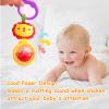 YUNLOVXEE Baby Toys, Cartoon Animal Hanging Rattle Toys, Handbells Baby Rattles, Baby Bed Crib Car Seat Travel Stroller Toys for Infant, Best Birthday Gift for Newborn, 4 Pack view 3