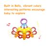 YUNLOVXEE Baby Toys, Cartoon Animal Hanging Rattle Toys, Handbells Baby Rattles, Baby Bed Crib Car Seat Travel Stroller Toys for Infant, Best Birthday Gift for Newborn, 4 Pack view 2