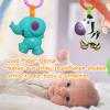YUNLOVXEE Baby Toys, Cartoon Animal Hanging Rattle Toys, Handbells Baby Rattles, Baby Bed Crib Car Seat Travel Stroller Toys for Infant, Best Birthday Gift for Newborn, 4 Pack view 3