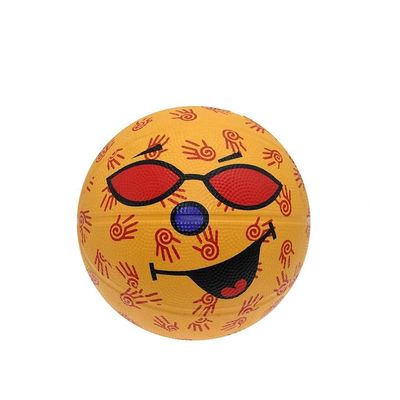 Gioco Childrens/Kids Mini Smile2 Basketball (3) (Yellow/Red)