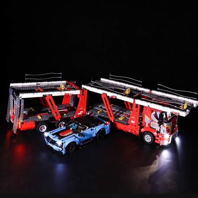 Brick Shine Light Kit for Car Transporter 42098 (Model Set is not Included) (Classic)