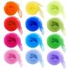Jmkcoz 12pcs Square Juggling Silk Dance Scarves Magic Tricks Performance Props Accessories Movement Scarves Rhythm Band Scarf 24 Inches 12 Colors view 2