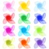 Jmkcoz 12pcs Square Juggling Silk Dance Scarves Magic Tricks Performance Props Accessories Movement Scarves Rhythm Band Scarf 24 Inches 12 Colors view 3