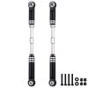 Aluminum Rear Suspension Links Kit Steering Linkage Turnbuckles and Camber Links for Arrma 1/8 Kraton/Notorious 6S BLX Upgrades Parts (Black) view 1