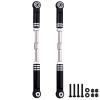 Aluminum Rear Suspension Links Kit Steering Linkage Turnbuckles and Camber Links for Arrma 1/8 Kraton/Notorious 6S BLX Upgrades Parts (Black) view 2
