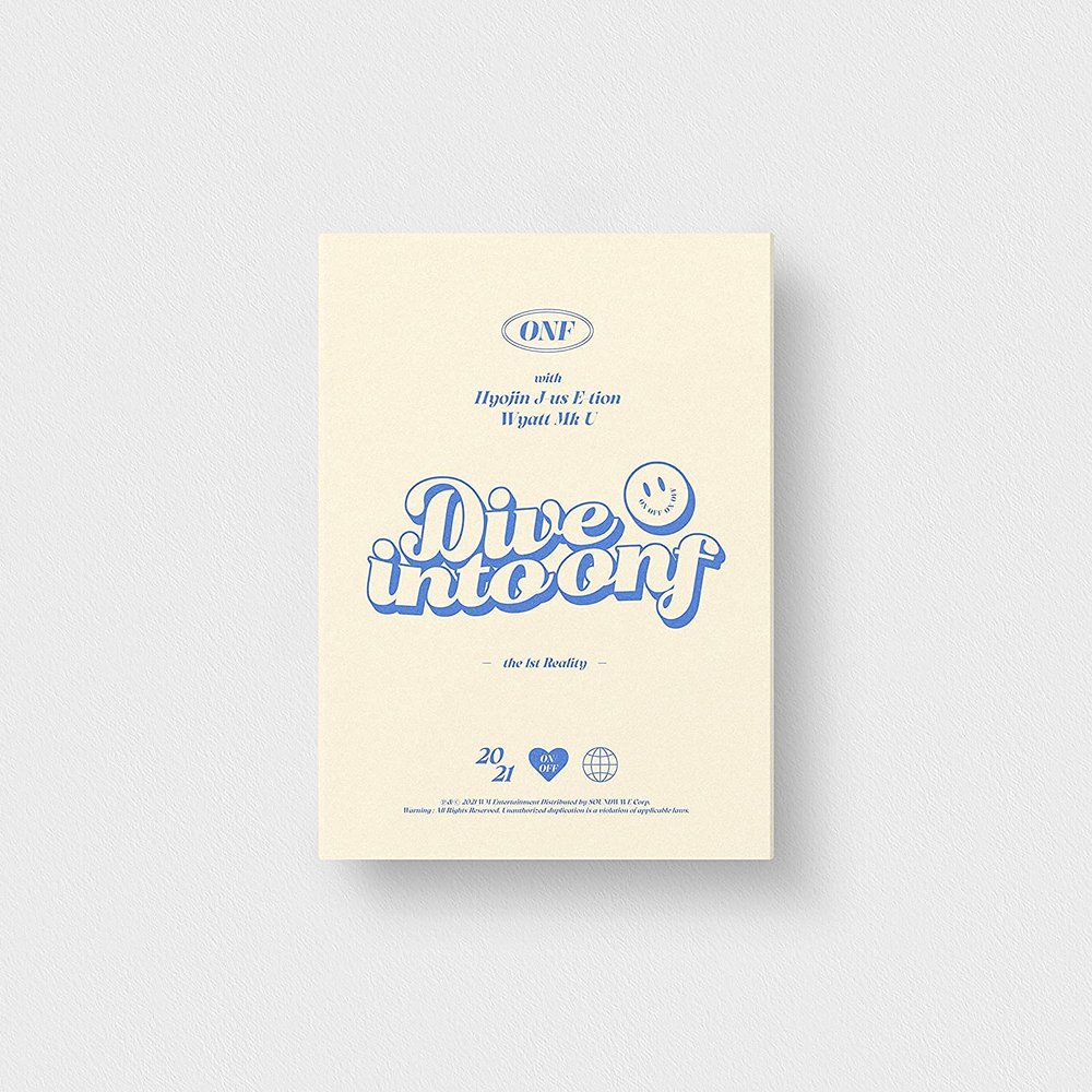 ONF - ONF The 1ST Reality [Dive into ONF] DVD+CultureKorean Gift(Decorative Stickers, Photocards)
