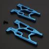 DAPENGNIAO 1/5 rc car Gas CNC Rear Lower Suspension arm a-arm Set for LOSI 5IVE-T Rovan Accessories (Color : Blue) view 2