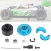 Speed Clutch Set, Rc Car Clutch Bearing Set RC Accessories Clutch Bearing Set, Springs for 1/10 RC Engine Rc Car(Blue) view 2
