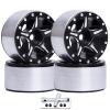 AllinRC 1.0 Beadlock Wheel Rims 1.0" Wheels for 1/24 Axial SCX24 Gladiator Deadbolt Bronco C10 JLU AX24 Upgrades RC Crawler Car view 1