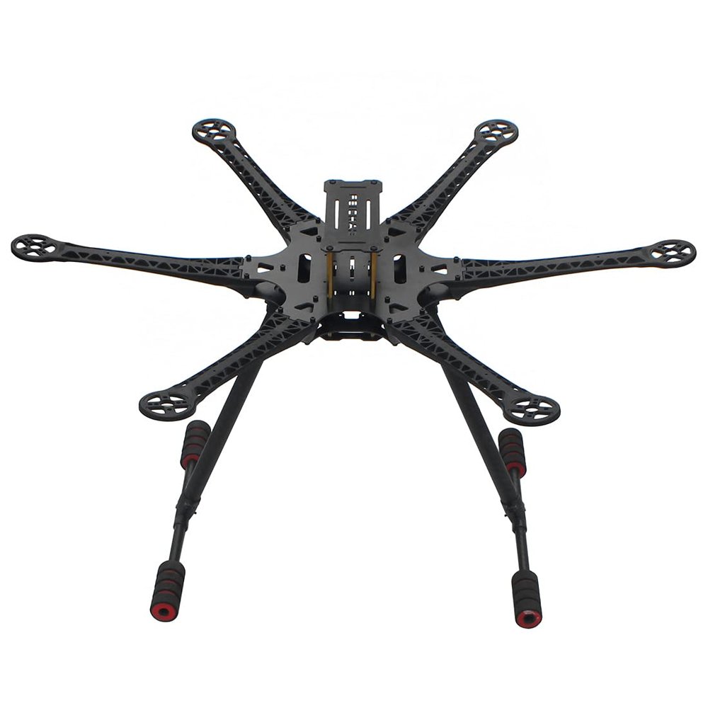 FEICHAO 550 Hexa Frame Kit with Landing Gear for 9-10inch Propellers DIY RC Parts