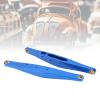 Dilwe 2pcs RC Car Suspension Link Rod, High Strength Aluminum Alloy Rear Trailing Suspension Rod for LOSI Baja Rey 2.0 V2 1/10 Remote Control Car Upgrade Parts RC Car Replacement Parts(Blue) view 2