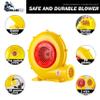 GORILLASPRO Air Blower for Inflatables - 480W, 1000 CFM, Yellow Electric Air Pump Fan, Commercial Blower for Inflatable Paint Booth, Movie Screen, Bouncy Castle, Jumper view 2