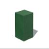 Ultimate Guard RTE Boulder 100+, Deck Case for 100 Double-Sleeved TCG Cards, Green, 97% Renewable, Made in Germany, Secure & Durable Storage view 1