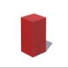 Ultimate Guard RTE Boulder 100+, Deck Case for 100 Double-Sleeved TCG Cards, Red, 97% Renewable, Made in Germany, Secure & Durable Storage view 1