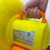 GORILLASPRO Air Blower for Inflatables - 1100 Watt Inflatable Blower for Inflatable Paint Booth, Movie Screen, Bouncy Castle, Jumper - Yellow Electric Air Pump Fan Commercial Blower view 4