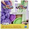 Hasbro Play-Doh Sand 2-Pack Assortment - 1 tub Purple Sand and 1 tub Green Sand Ez Stretch view 1