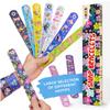 Magicat Premium Slap Bracelets - 12 Fun Snap Bracelets for Kids - Girls and Boys Birthday Party Gift, Classroom Prizes and Basket Stuffers - Slap Bracelets for Kids - Unicorn, Robot, Princess view 2