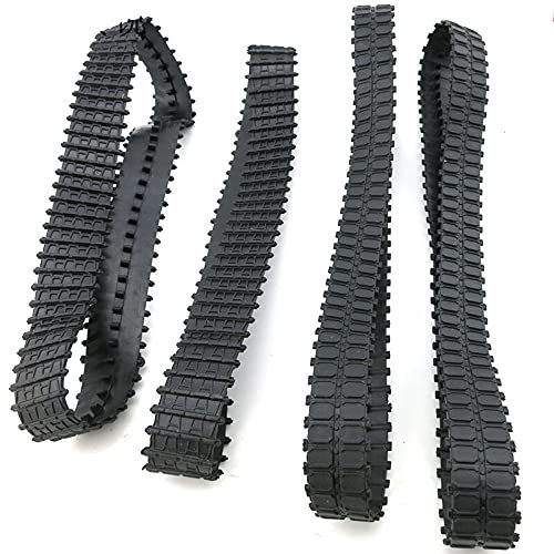 Replacement Part For 2/80pcs Closed Rubber Track/remote Control Car Remote Control Tank Model DIY Crawler/Track Tire/DIY Model Accessories - (Color: B 2pcs)