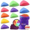 Special Supplies 10 Stepping Stones for Kids Indoor and Outdoor Balance Blocks Promote Coordination, Balance Strength Child Safe Rubber, Non-Slip Edging (Primary) view 1
