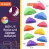 Special Supplies 10 Stepping Stones for Kids Indoor and Outdoor Balance Blocks Promote Coordination, Balance Strength Child Safe Rubber, Non-Slip Edging (Primary) view 2