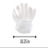 Girl Baking Outfit / Pink Apron/ White Chef Hat/ Certificate (3 Items) -for Real Cooking or Play (Toddler Apron) view 3