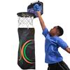 Eactive Indoor 2 in 1 Basketball Hoop and Laundry Hamper Set Over the Door Hanging Clothes Hamper Fun Basket Laundry Shoot Bag Set Gift for Boy Room and Girl Bedroom view 2