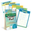 Knock Knock Roadtrip & Getaway On-The-Go Game Pad, Travel Car Activities for Kids, 6 Games (Sudoku, Super Tic-Tac-Toe, Hangman, Bingo, Word Search, Categories), 6 x 9-inches view 1