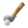 Mud Pie Children's Goft Knit Rattle, Yellow Driver Club view 1