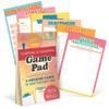 Knock Knock Camping On-The-Go Game Pad, Glamping & Outdoor Activities for Kids, 6 Games (Finish The Doodle, Sudoku, Scavenger Hunt, Super Tic-Tac-Toe, Fortune Teller, Four in a Row), 6 x 9-inches view 1