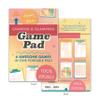 Knock Knock Camping On-The-Go Game Pad, Glamping & Outdoor Activities for Kids, 6 Games (Finish The Doodle, Sudoku, Scavenger Hunt, Super Tic-Tac-Toe, Fortune Teller, Four in a Row), 6 x 9-inches view 4