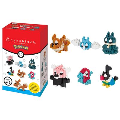 nanoblock - Pokmon - Type Normal Set 1 (Blind Box Complete Set), mininano Series Building Kit
