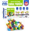 Electric Train Set Kids 123pc Flexible Track STEM Toy Ages 3-8 view 2
