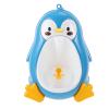 Boy Pee Potty with Aiming Potty Training Urinal Penguin Training Urinal Toddler Pee Trainer Toilet Bathroom Funny Baby (Blue) view 2