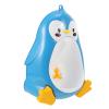 Boy Pee Potty with Aiming Potty Training Urinal Penguin Training Urinal Toddler Pee Trainer Toilet Bathroom Funny Baby (Blue) view 3