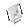 GPM For Losi 1/10 Lasernut U4 Tenacity LOS03028 Upgrade Parts Aluminum Spare Tire Mount - 6Pc Set Silver view 1
