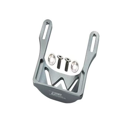 Aluminum Motor Mount For Tamiya 1/10 4WD TA08 PRO 58693-5Pc Set Gray Silver