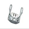 Aluminum Motor Mount For Tamiya 1/10 4WD TA08 PRO 58693-5Pc Set Gray Silver view 1