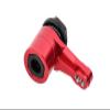 Axial 1/10 RBX10 Ryft 4WD Rock Bouncer Upgrade Parts Aluminum 7075 25T Servo Horn With Built-In Spring (2 Positioning Holes) - 3Pc Set Red view 2